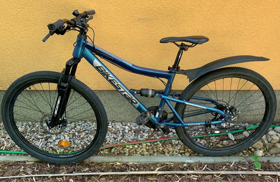 Bikestar Mountainbike 27,5 Zoll blau Fahrrad Herren Jungen in Potsdam