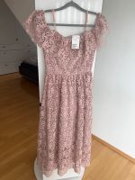 Festliches Spitzenkleid m. Carmen-Ausschnitt in rosé, Gr. 38, NEU Bayern - Fürth Vorschau