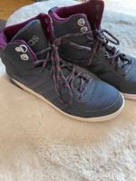 ADIDAS NEO Turnschuhe lila dunkelgrau Gr. 40 Rodenkirchen - Sürth Vorschau