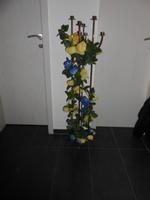 Kerzenständer mit 2 Blumenranken, TOP! Baden-Württemberg - Rielasingen-Worblingen Vorschau