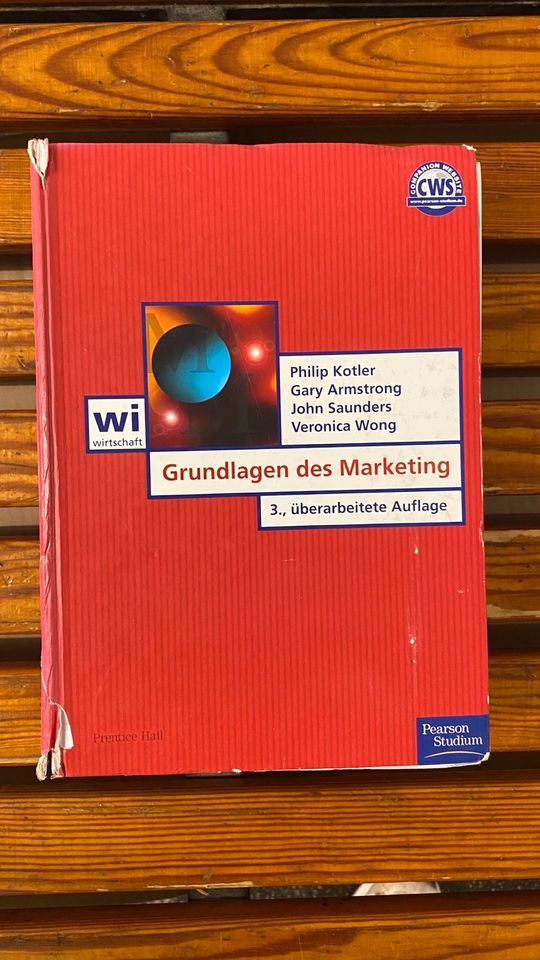 Grundlagen des Marketings - 3. Auflage; KOTLER; ARMSTRONG etc in Köln