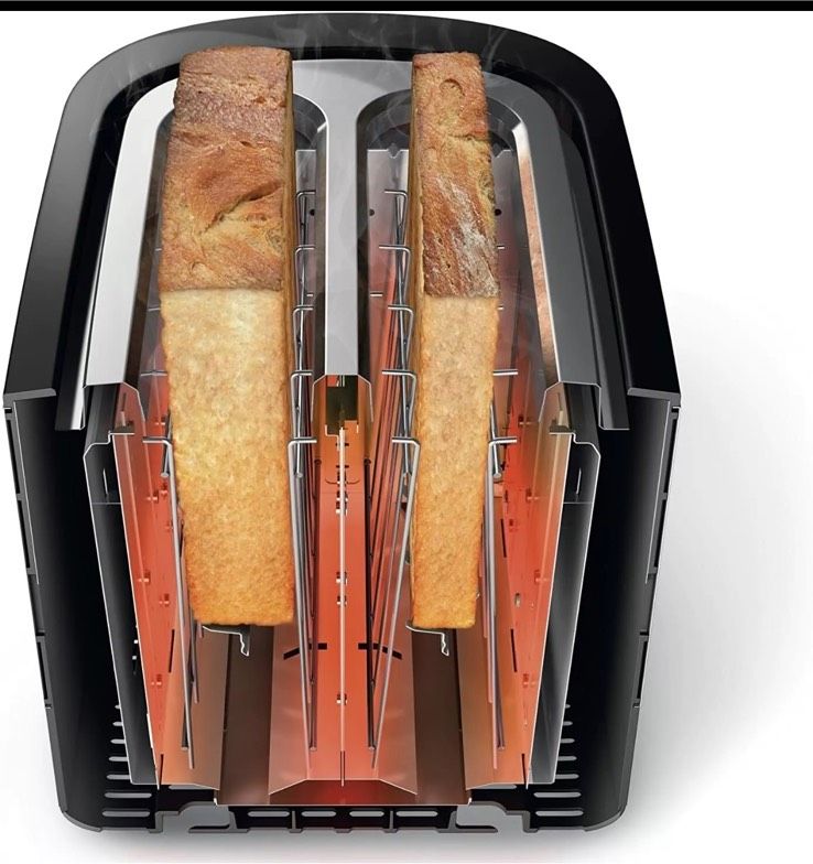 Philips Toaster – 2 Toastschlitze, 7 Stufen, in Bruchmühlbach-Miesau