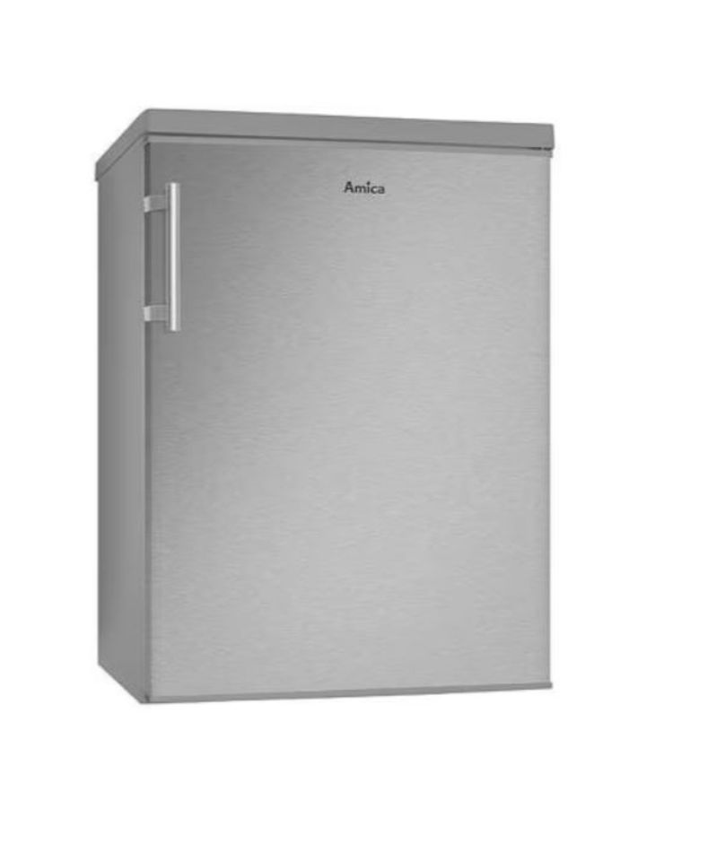 Funktionsfähiger/neuwertiger Amica Kühlschrank 156 L, Edelstahl in Lichtenfels