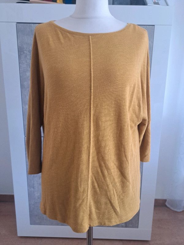 Pullover - dünner Pulli - Gr. 38 - S. Oliver - Senfgelb in Kümmersbruck