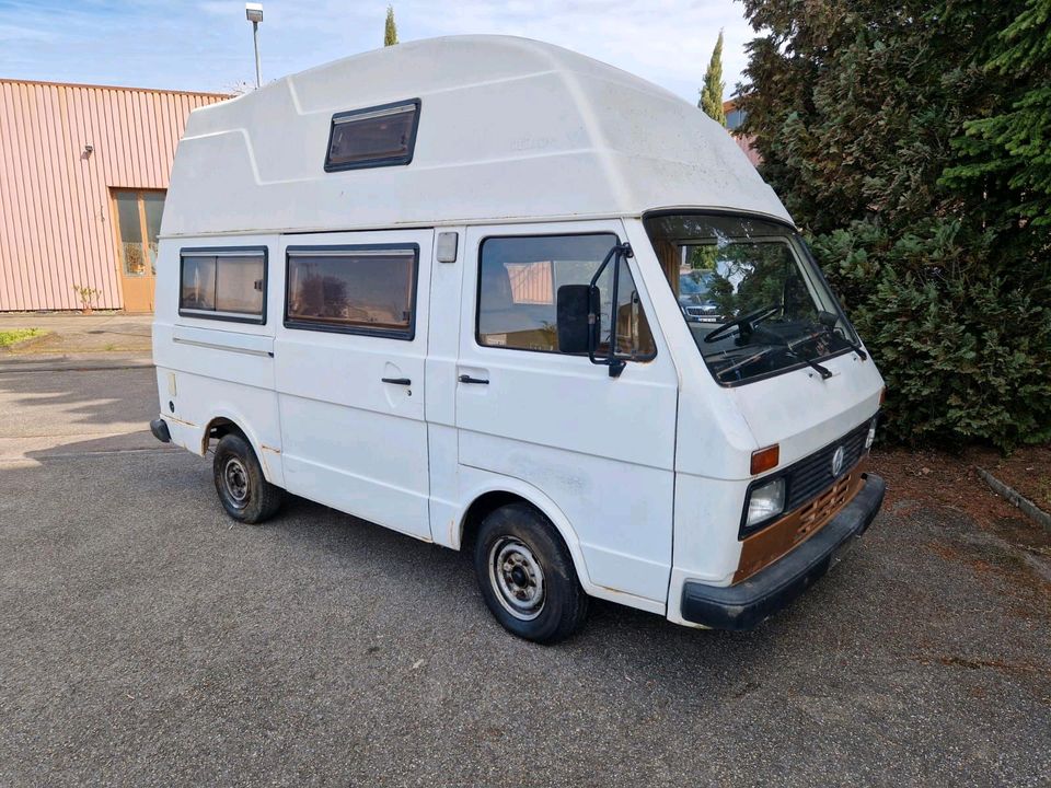 VW LT Wohnmobil TÜV neu, 4 Schlaf Plätze, Diesel in Lahr (Schwarzwald)