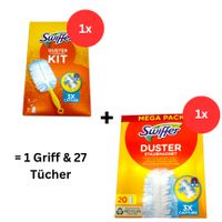 Swiffer Staubmagnet Kombipaket (1 Griff + 27Tuch) / 25€* Wandsbek - Hamburg Rahlstedt Vorschau