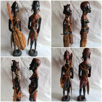 Afrika Figuren groß Mann + Frau Holz Handarbeit Afrikafiguren Bayern - Rattelsdorf Vorschau