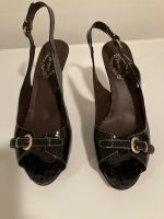 High Heel Sandalen schwarz Lack von Pia rennt, Größe 40 Bayern - Neufahrn Vorschau