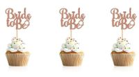 Cupcake Muffin Topper JGA Bride To Be rosa glitzer Düsseldorf - Pempelfort Vorschau