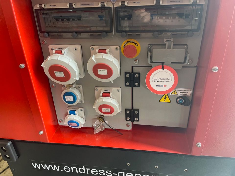 Endress Generator / Stromerzeuger 20kVa ESE 20YW/RS NEU! in Bad Sassendorf