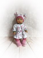 Puppenkleidung ♥️ Puppenschuhe, Kleid,Hose, Mütze für 43cm Puppe Bayern - Freihung Vorschau