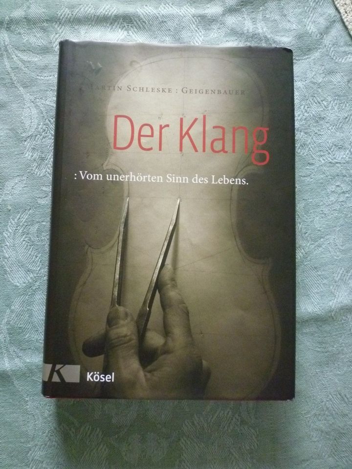 Der Klang, Martin Schleske Buch Geigenbau in Hügelsheim
