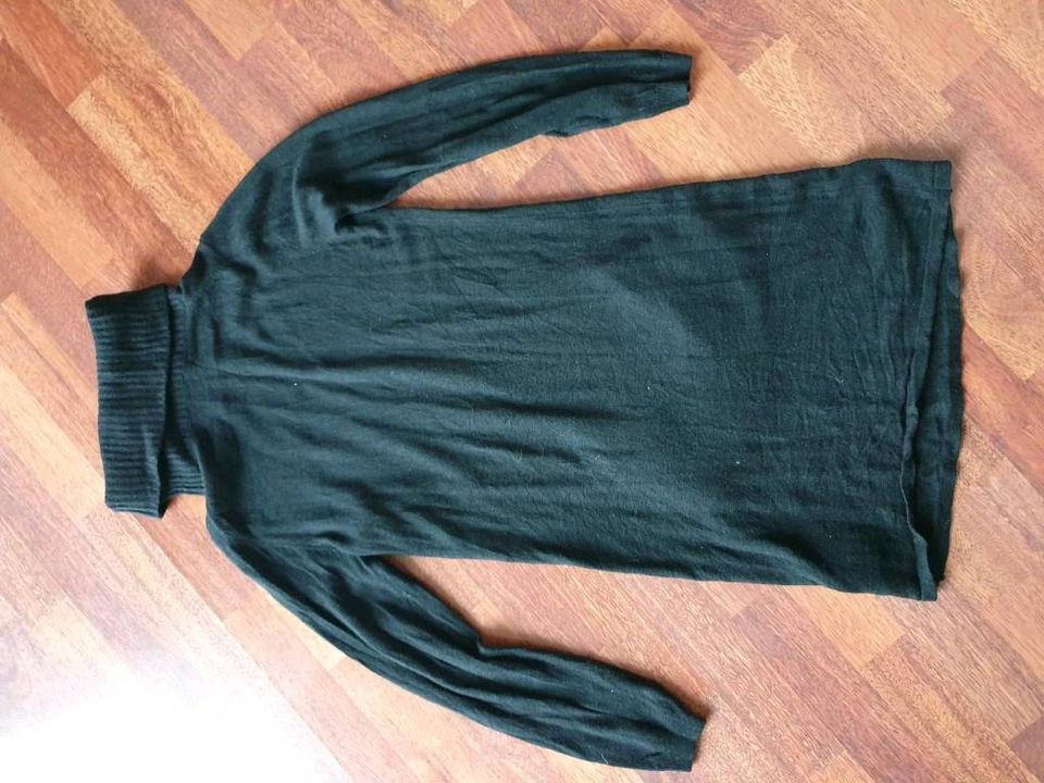 Schwarz rollkragen kleid pullover strick 36/38 rock enganliegend in Backnang