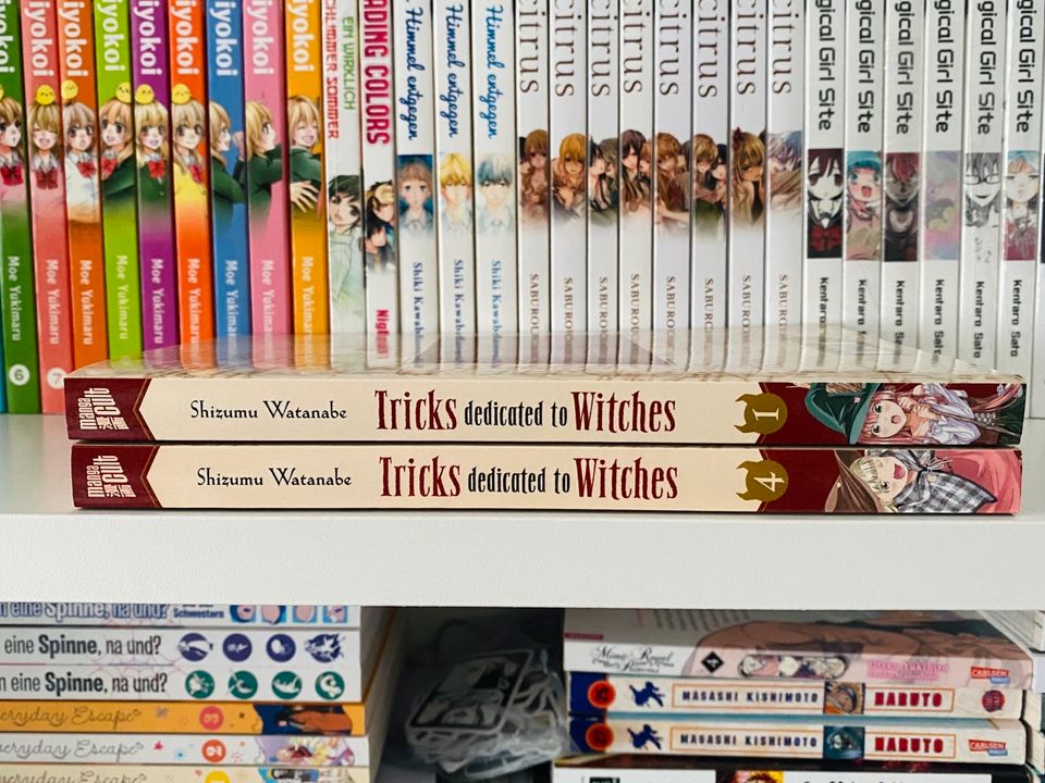 Tricks dedicated to Witches 1 & 4  (1. Auflage) Manga Anime Merch in Esslingen