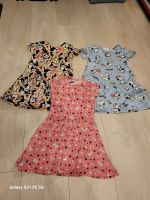 3 Kleider, Sommer, Größe 98, H&M Minnie Mouse, Snoopy, Peppa Wutz Sachsen - Treuen Vorschau