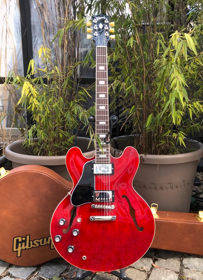 Gibson ES-335 Sixties Cherry, Left-Linkshand 2022, MOD Collection in Freilassing