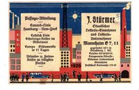 1928 Kalender Reklame/Werbung CUNARD Line/Cosulich Linie/Lotterie Baden-Württemberg - Bad Mergentheim Vorschau