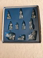 Weihachtskrippe 1983  Glas Krippe 10 Figuren  von Goebel Wandsbek - Hamburg Duvenstedt  Vorschau