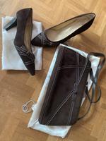 Elegante Pumps Gr. 5 (38) und passende Clutch von Peter Kaiser, Nordrhein-Westfalen - Neuss Vorschau