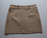 Kurzer Rock von H&M Gr. 42 beige sandfarben Brandenburg - Putlitz Vorschau