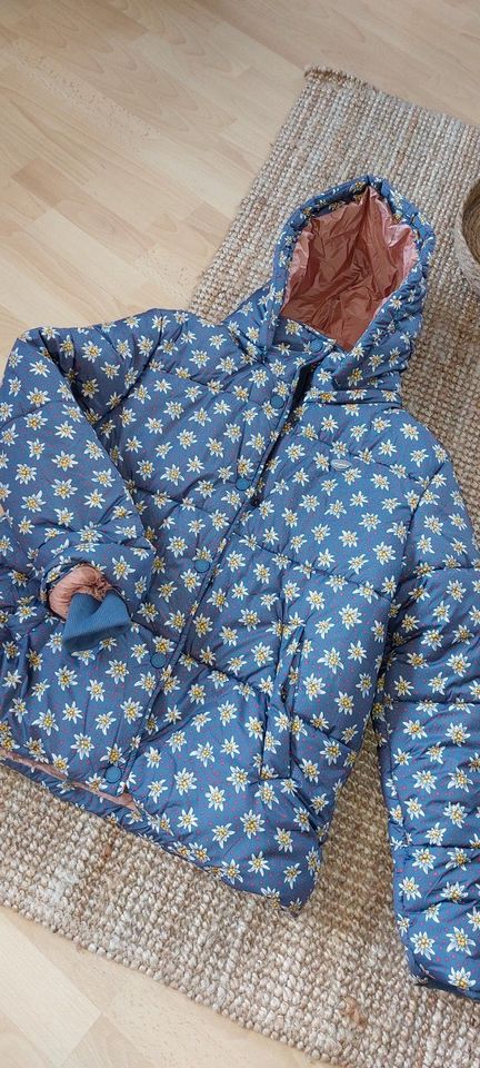 Ragwear Übergang geblümt blau NEU 42 L blau scandi nordisch in Selbitz