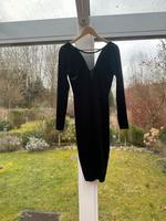 Elegante schwarze Samtkleid Gr.M Schleswig-Holstein - Preetz Vorschau