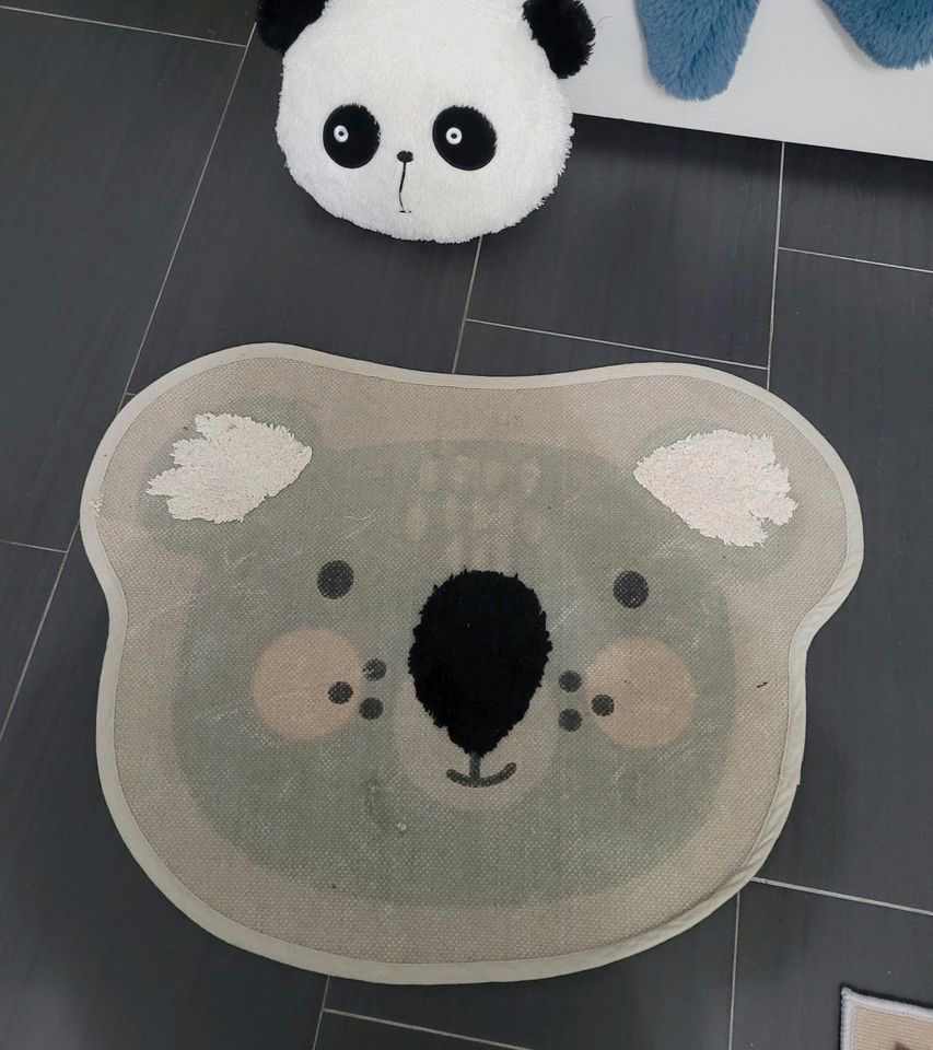 Süßer Kinderteppich Panda aus Baumwolle in Gütersloh