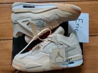 Nike Air Jordan 4 x Off White "Sail" US8W EU 39 Neu OVP Mitte - Moabit Vorschau