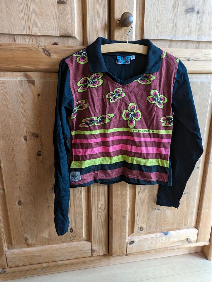 Langarmshirt Vintage Hippie in Marienheide