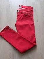 Replay Skinny Jeans rot light coated beschichtet W29 L30 Stretch Bayern - Weidenbach Vorschau