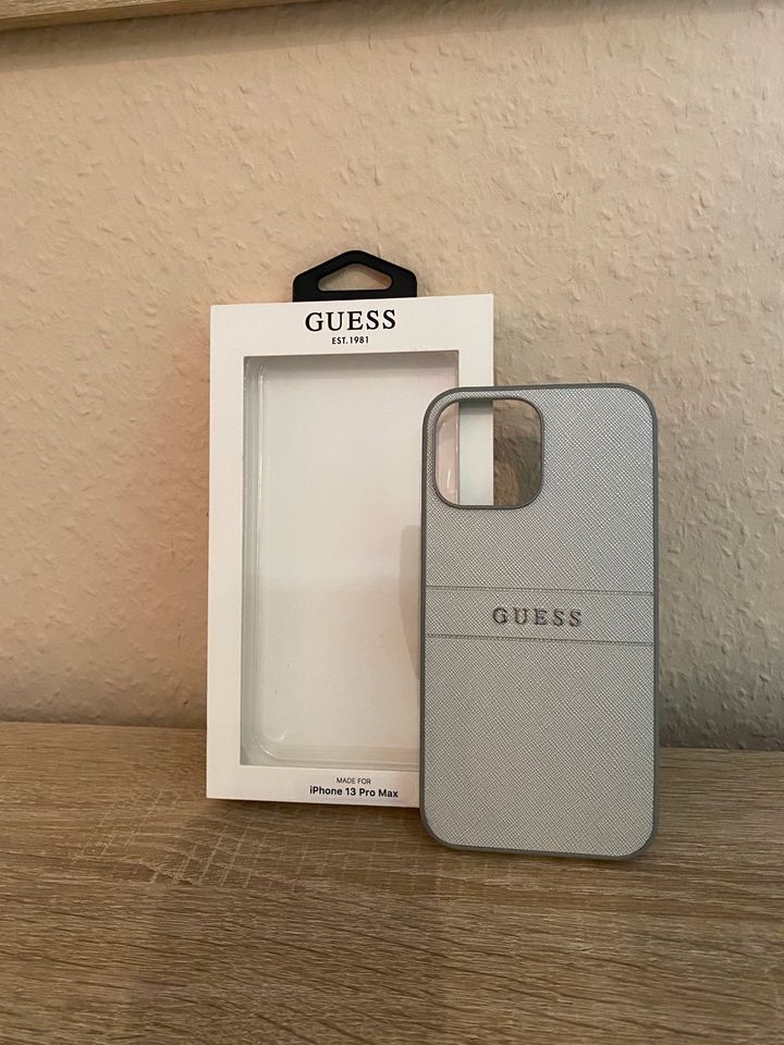 NEU Guess Hülle iPhone 13 Pro Max grau silber in Wiesbaden