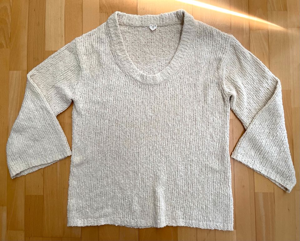 ARKET Bouclé Pullover+Rock Zweiteiler Gr.M/L creme  neuwertig in Dudeldorf - Ordorf