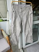 s.Oliver Hose beige Sommer Baumwolle krempelbar Gr. 40 Bayern - Gauting Vorschau