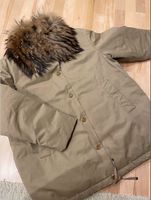 Moncler Parka Jacke Egeria Gr. 3 Pelz Bayern - Rosenheim Vorschau