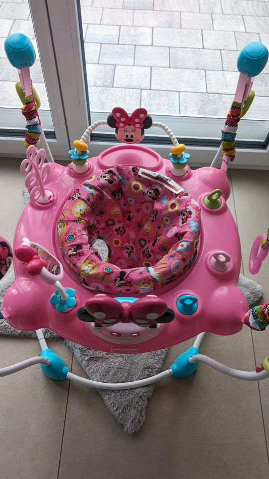 Mickey Mouse jumperoo Hopser für Baby in Hainsfarth