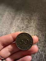 Alte Münze 50 Franken ausm Saarland Saarland - Riegelsberg Vorschau