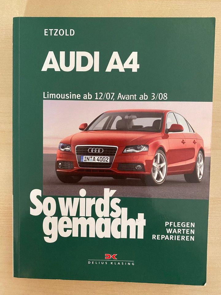 So wirds gemacht Reparaturanleitung Handbuch Audi A4 in Wuppertal