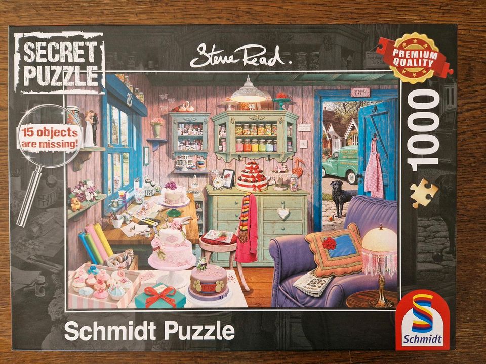 Secret Puzzle von Schmidt, 1000 Teile (Nr. 59653) in Lauenburg