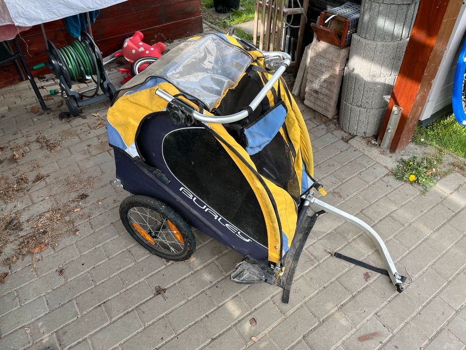 Burley Fahrrad Anhänger Kindersitz in Taucha