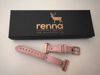 Fitbit Versa 3 / Sense Armband Echtleder Leder rosa Renna Leather Baden-Württemberg - Althütte Vorschau