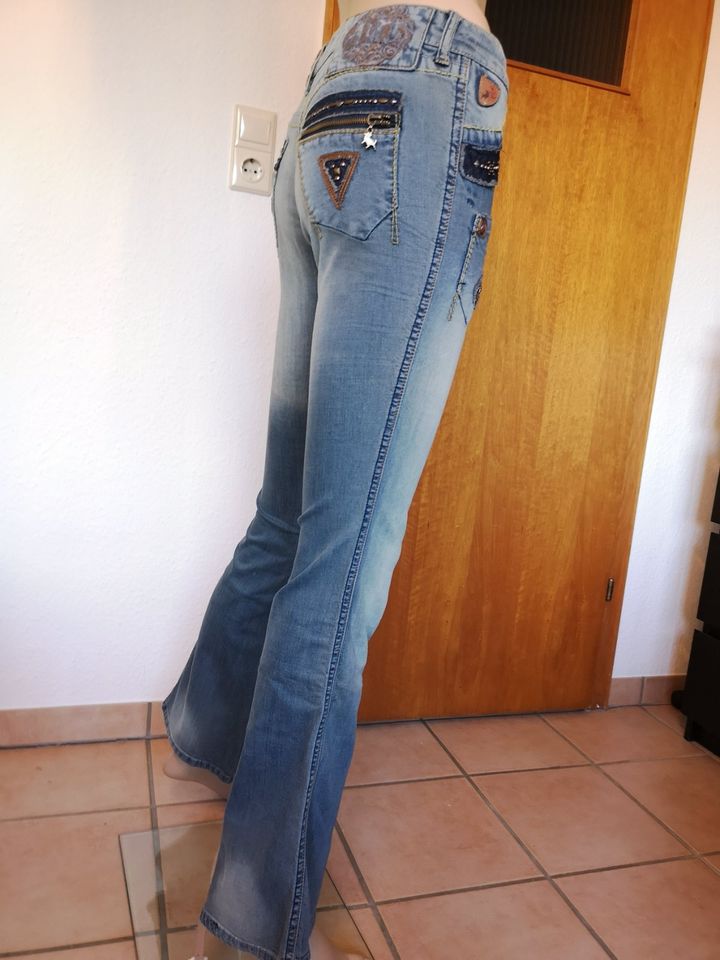 Lois Jeans Schlaghose Jeanshose Hose 26 S XS in Solingen