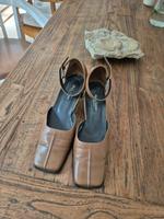 Paul Green Pumps, braun, Leder, 39 Brandenburg - Bad Saarow Vorschau