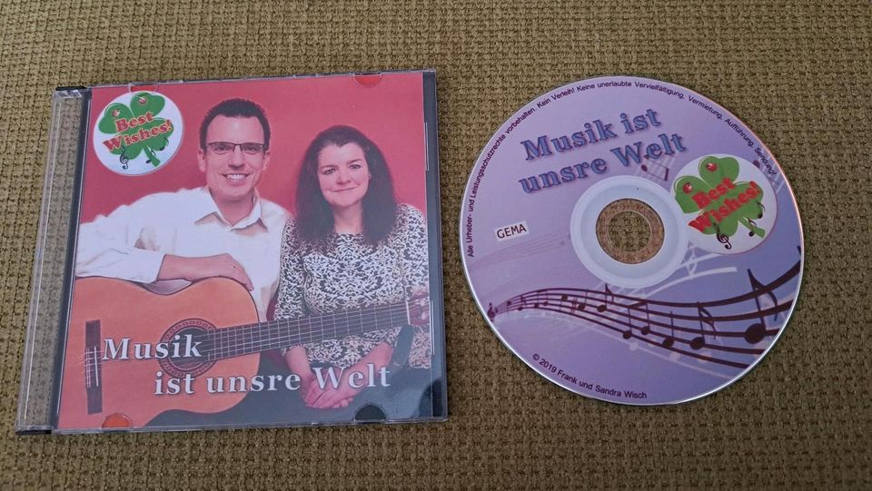 Best Wishes! CD Musik ist unsre Welt-Gesangsduo aus Oberfranken in Scheßlitz