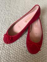 Pretty Ballerina in Wildleder rot Gr. 39 Altona - Hamburg Othmarschen Vorschau