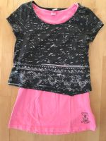 2tlg. Set - S.Oliver T-Shirts, grau/neonpink Größe 176 Baden-Württemberg - Wiernsheim Vorschau