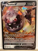 Pokemon Karte Stahlos V Farbenschock Holo Rare Fullart Bochum - Bochum-Wattenscheid Vorschau