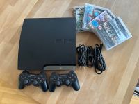 Sony PS3 Spielekonsole mit 2 Controllern und Spiele Stuttgart - Stuttgart-Süd Vorschau