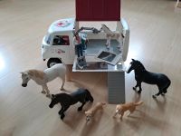 Schleich Tierarzt Mobil Pferde Arztauto für Pferdehof Hund Fohlen Dresden - Niedersedlitz Vorschau