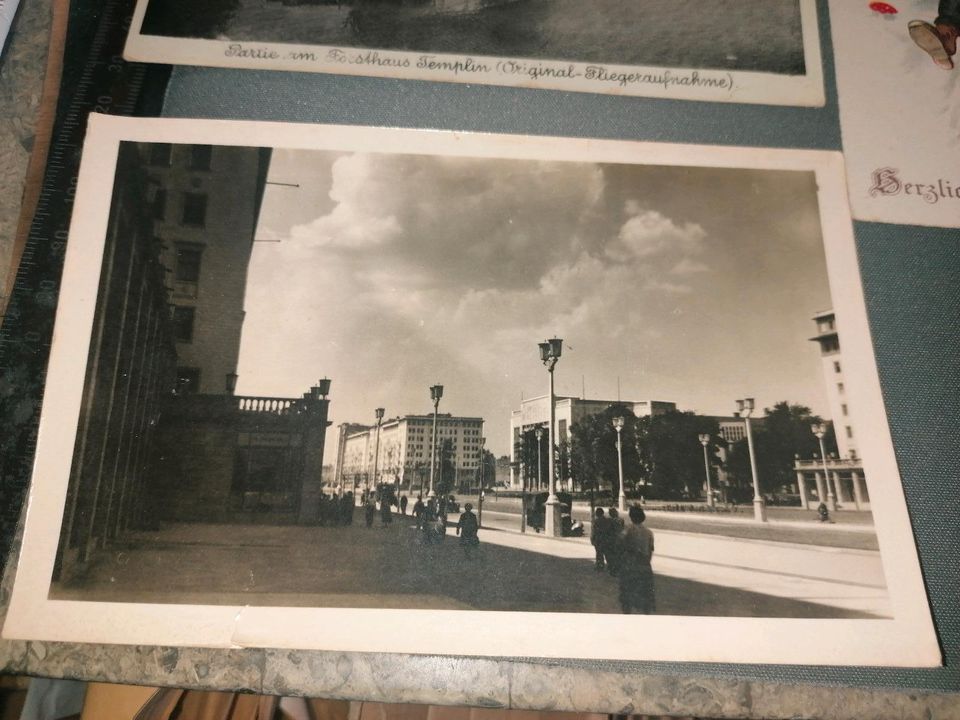 Alte Postkarten DDR Neujahr Templin Berlin Breitlingen in Berlin