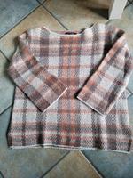 leichter Strickpulli COMMA beige grau rost kariert Nordrhein-Westfalen - Xanten Vorschau
